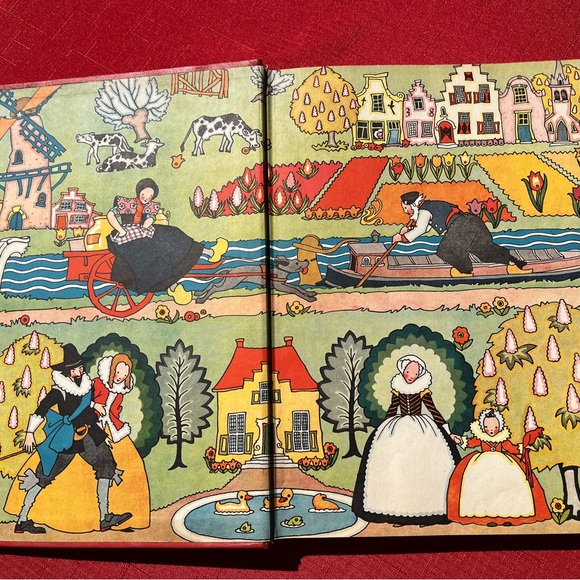 “Tales Told in Holland . . . My Travelship”.   1926 copyright, first edition. - Picture 3 of 3